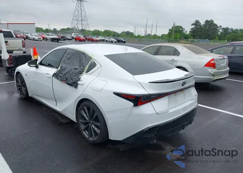 2023 Lexus Is 350 F Sport из США, поврежденный, VIN JTHGZ1B2XP5058945